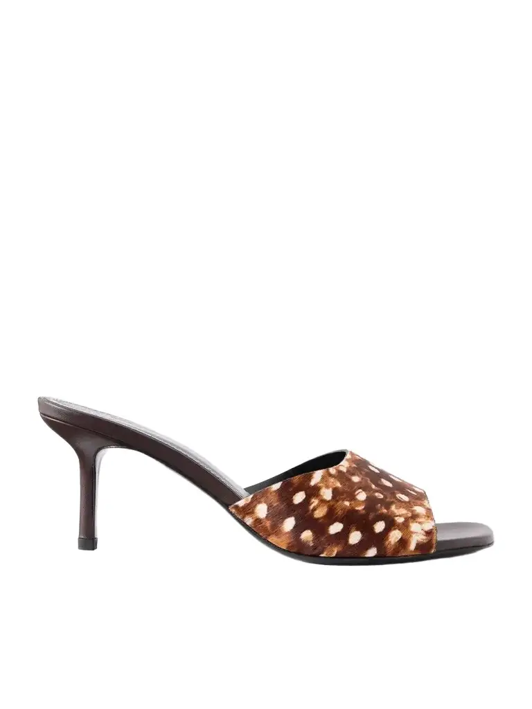 Bea Calf Hair Mules
