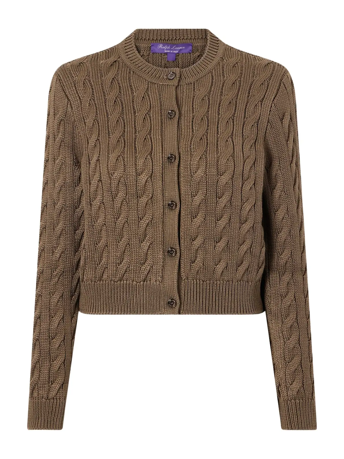 Cable-knit Stretch-silk Cardigan Cable-knit Stretch-silk Cardigan