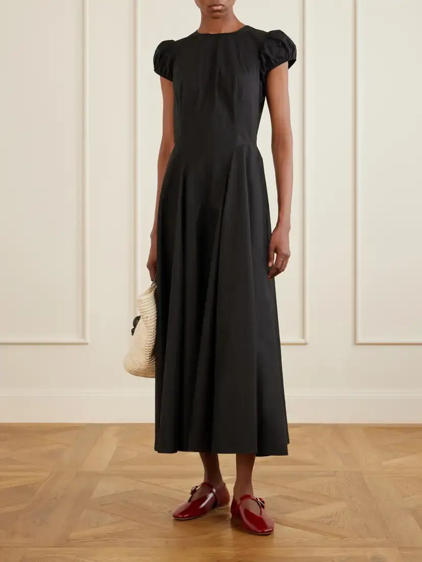 DÔEN Rivelle Cotton-poplin Midi Dress | Thumbnail 2 DÔEN Rivelle Cotton-poplin Midi Dress | Thumbnail 2