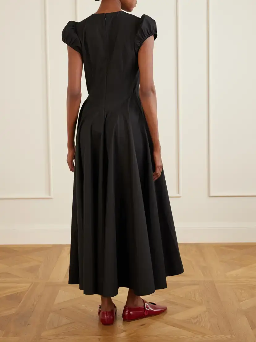 DÔEN Rivelle Cotton-poplin Midi Dress | Thumbnail 3 DÔEN Rivelle Cotton-poplin Midi Dress | Thumbnail 3