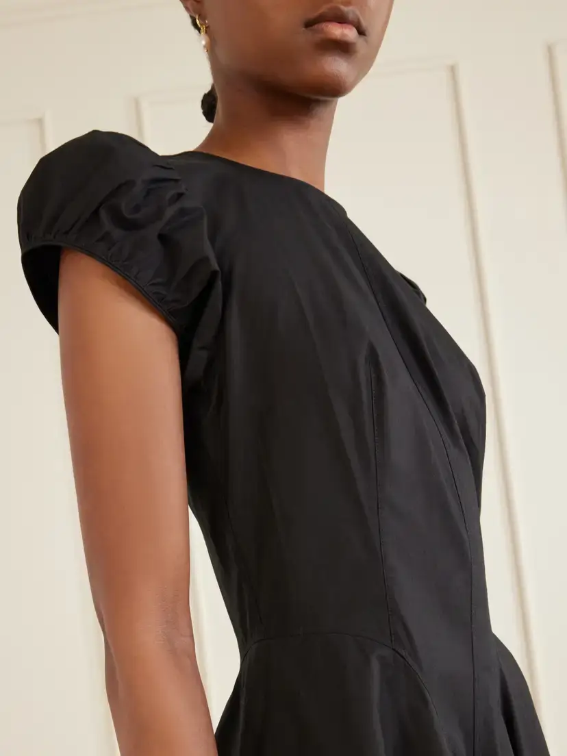 DÔEN Rivelle Cotton-poplin Midi Dress | Thumbnail 4 DÔEN Rivelle Cotton-poplin Midi Dress | Thumbnail 4