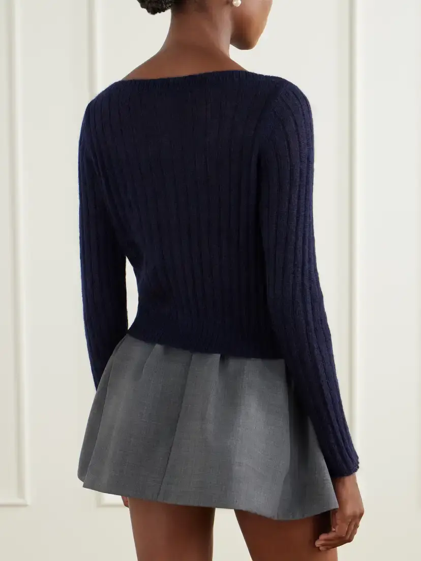 SHUSHU/TONG Embellished Knitted Cardigan | Thumbnail 3 SHUSHU/TONG Embellished Knitted Cardigan | Thumbnail 3