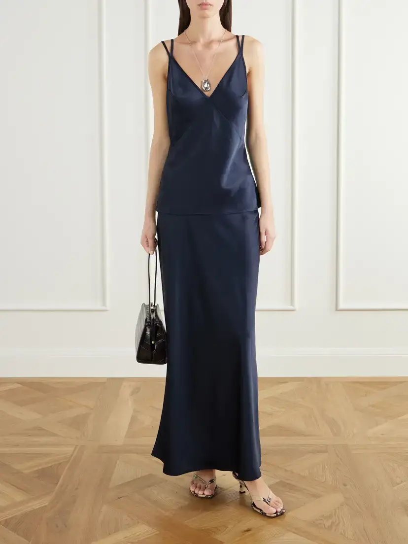 Anine Bing Blanca Satin Cami | Thumbnail 2 Anine Bing Blanca Satin Cami | Thumbnail 2