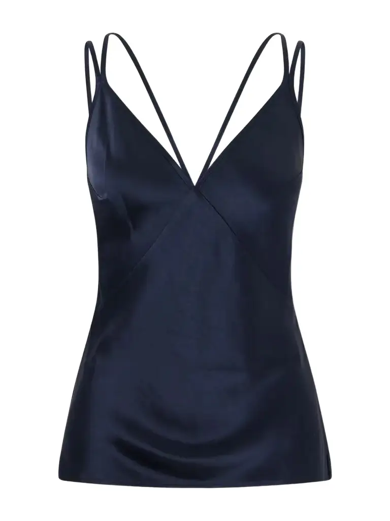 Anine Bing Blanca Satin Cami