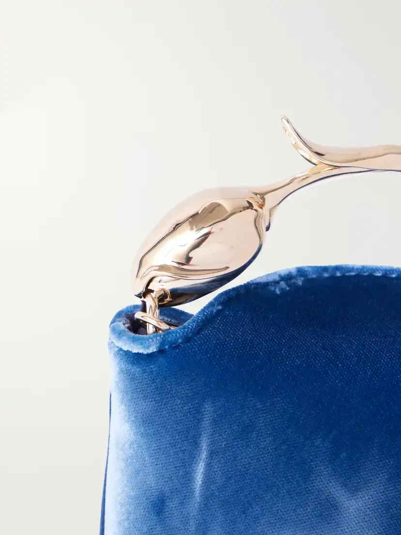 Erdem Mini Bloom Velvet Top-handle Bag | Thumbnail 5 Erdem Mini Bloom Velvet Top-handle Bag | Thumbnail 5