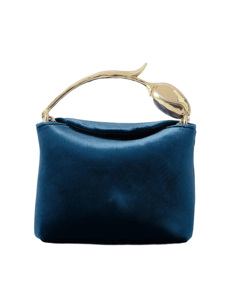 Mini Bloom Velvet Top-handle Bag Mini Bloom Velvet Top-handle Bag