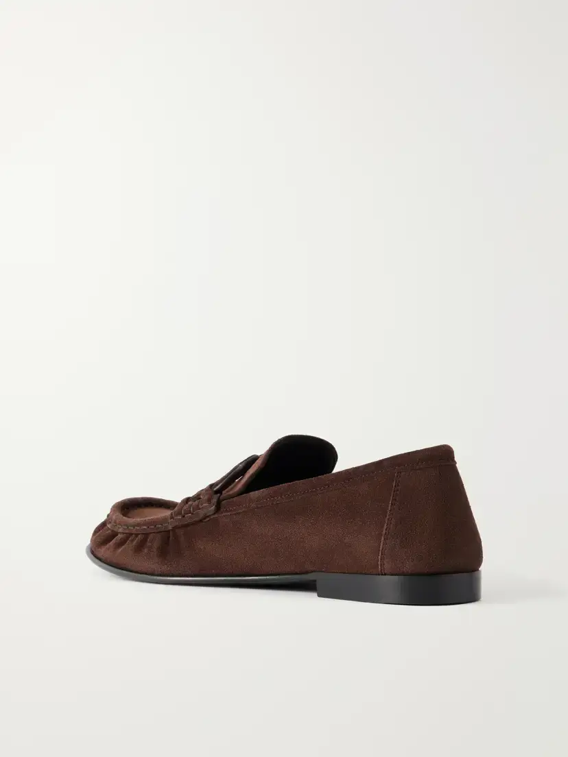 Loewe Double L Suede Loafers | Thumbnail 3 Loewe Double L Suede Loafers | Thumbnail 3