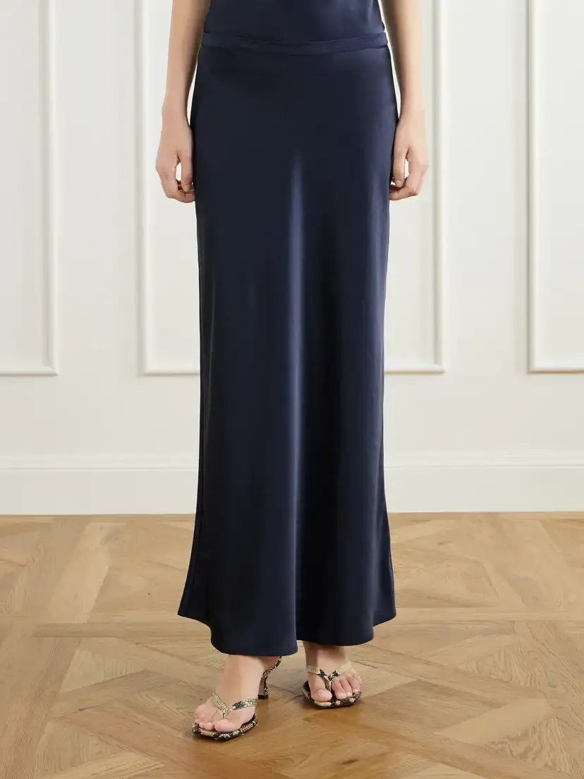Anine Bing Bar Satin Maxi Skirt | Thumbnail 3 Anine Bing Bar Satin Maxi Skirt | Thumbnail 3
