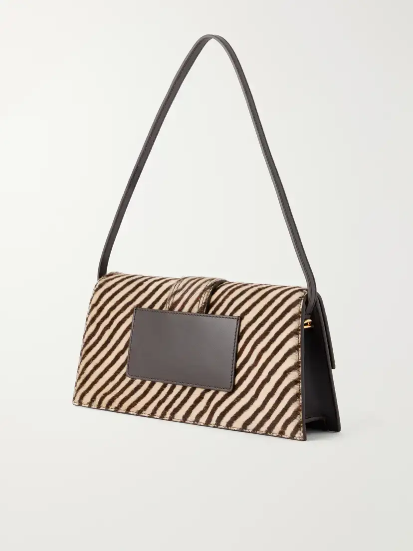 Jacquemus Le Bambino Animal-print Calf Hair Shoulder Bag | Thumbnail 4 Jacquemus Le Bambino Animal-print Calf Hair Shoulder Bag | Thumbnail 4