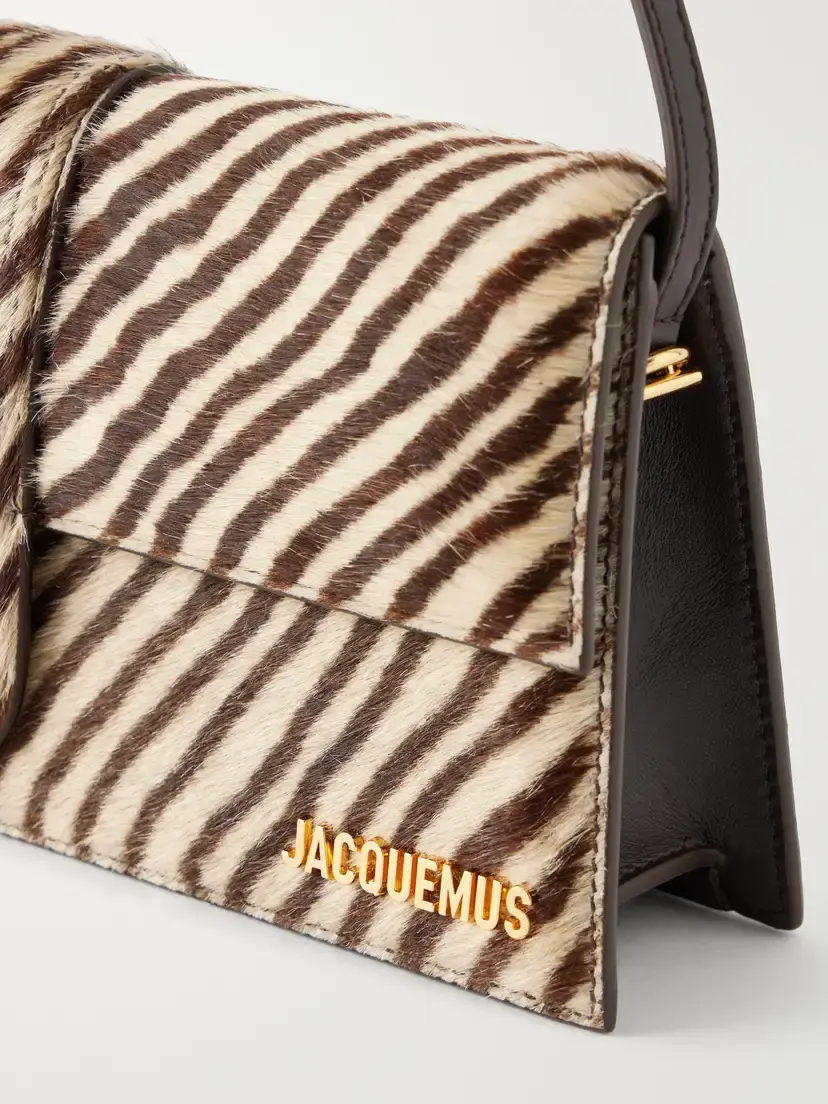 Jacquemus Le Bambino Animal-print Calf Hair Shoulder Bag | Thumbnail 6 Jacquemus Le Bambino Animal-print Calf Hair Shoulder Bag | Thumbnail 6