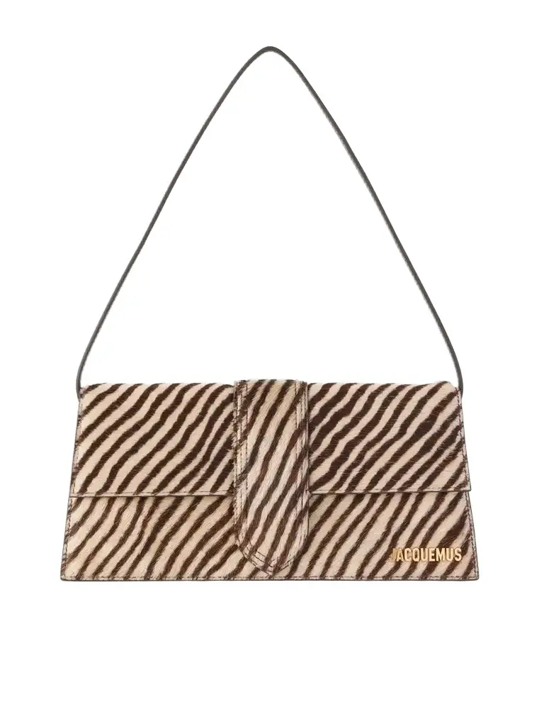 Jacquemus Le Bambino Animal-print Calf Hair Shoulder Bag