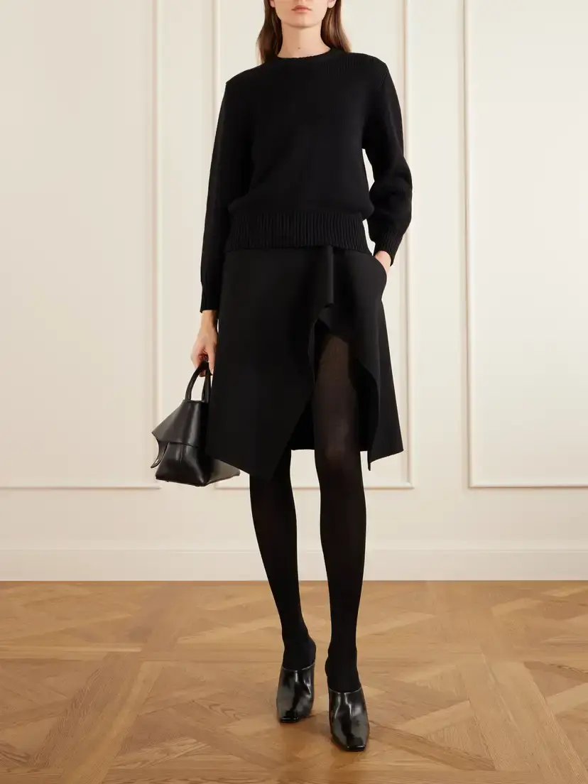 TOTEME Crepe Midi Skirt | Thumbnail 2 TOTEME Crepe Midi Skirt | Thumbnail 2