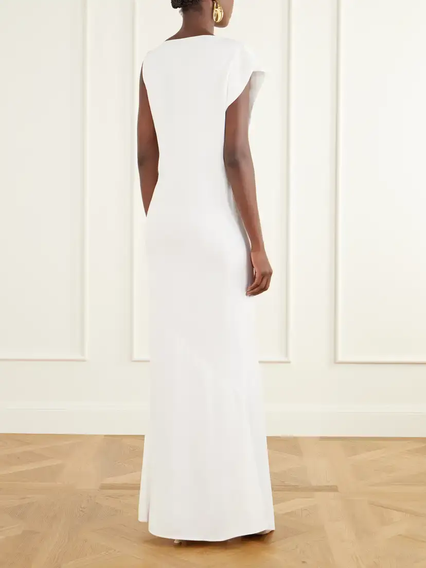 Jacquemus La Robe Crepe Maxi Dress | Thumbnail 3 Jacquemus La Robe Crepe Maxi Dress | Thumbnail 3