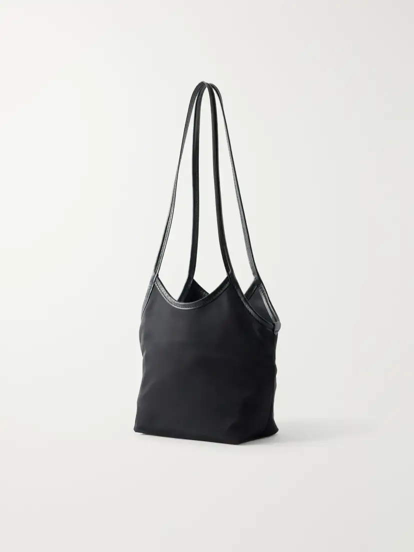 Valesque Cami Small Leather-trimmed Satin Shoulder Bag | Thumbnail 4