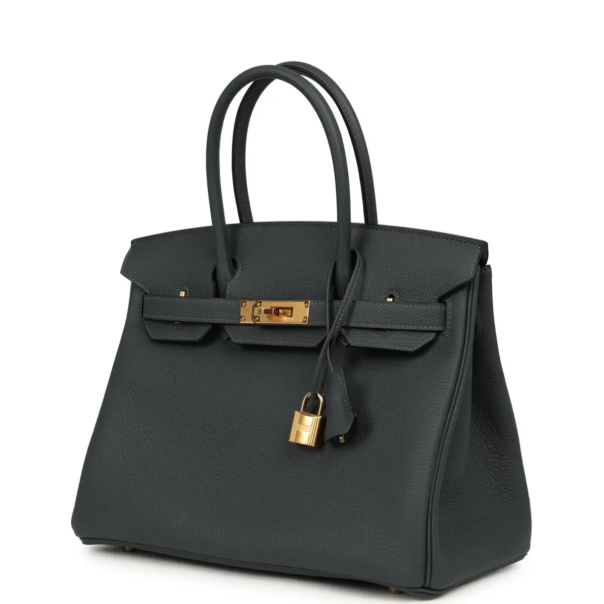 HERMÈS Hermes Birkin 30 Gris Misty Togo Gold Hardware | Thumbnail 5 HERMÈS Hermes Birkin 30 Gris Misty Togo Gold Hardware | Thumbnail 5