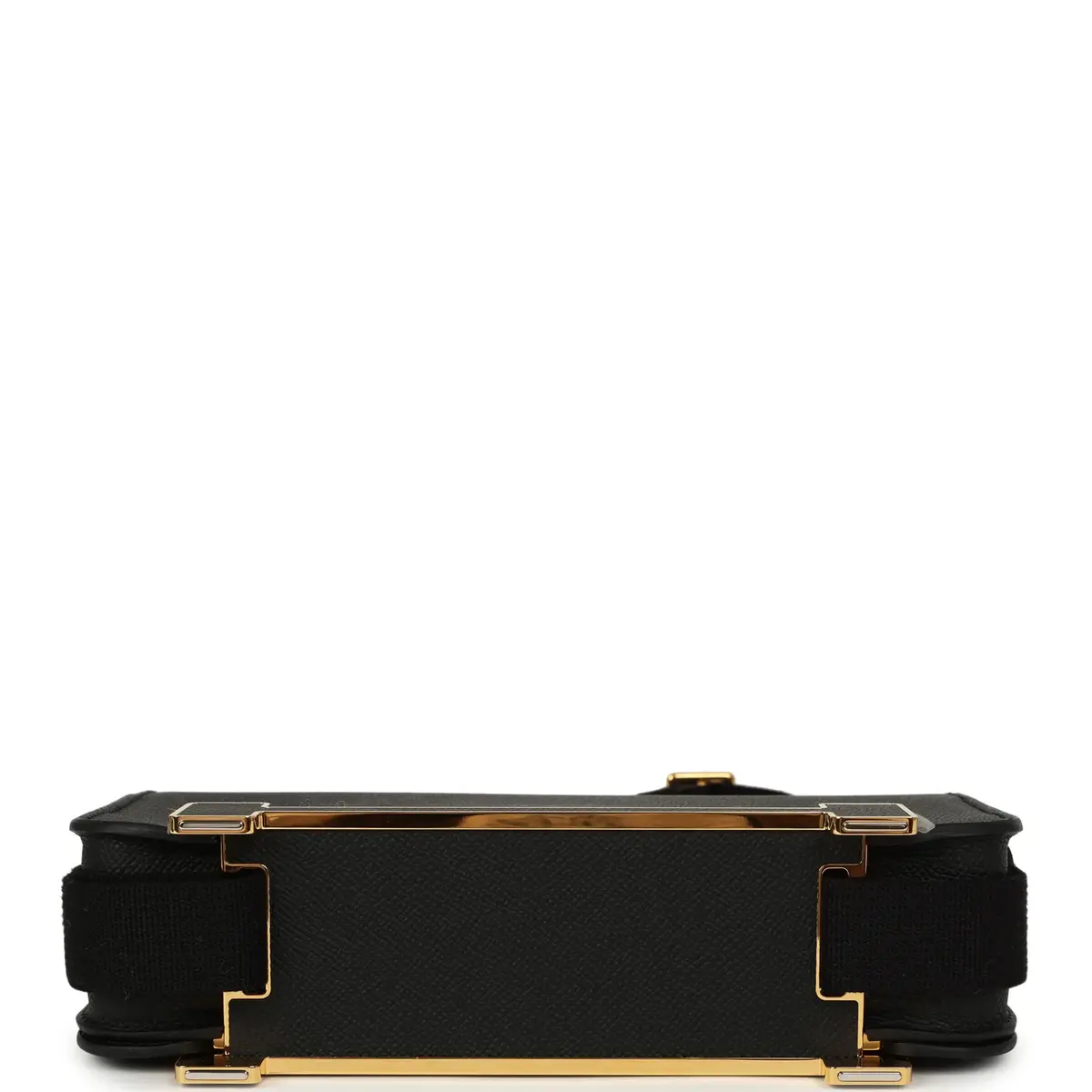 HERMÈS Hermes Geta Slim Bag Black Epsom Gold Hardware | Thumbnail 6 HERMÈS Hermes Geta Slim Bag Black Epsom Gold Hardware | Thumbnail 6