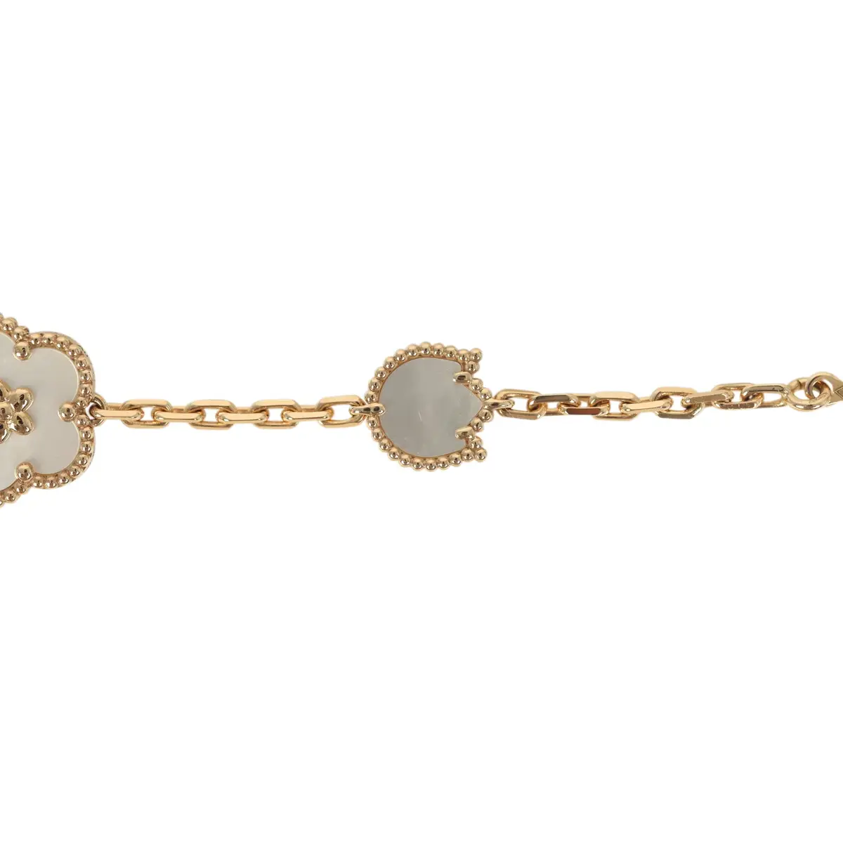 Van Cleef & Arpels Van Cleef & Arpels Lucky Spring Butterfly 5 Motif Bracelet Lapis Lazuli, Mother of Pearl, Green Agate 18K Yellow | Thumbnail 6 Van Cleef & Arpels Van Cleef & Arpels Lucky Spring Butterfly 5 Motif Bracelet Lapis Lazuli, Mother of Pearl, Green Agate 18K Yellow | Thumbnail 6