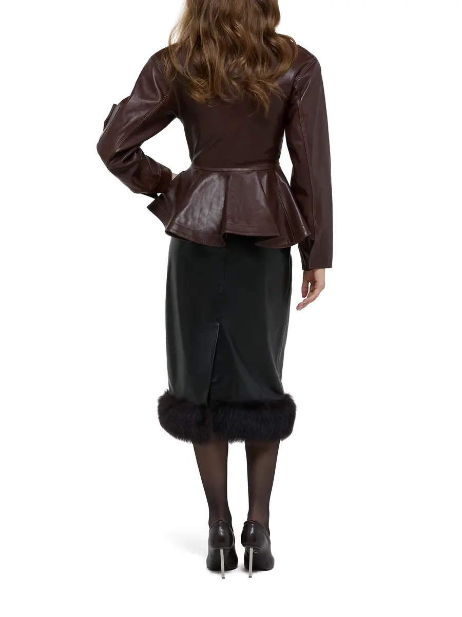 Ducie Bernadette Leather Jacket | Thumbnail 4 Ducie Bernadette Leather Jacket | Thumbnail 4