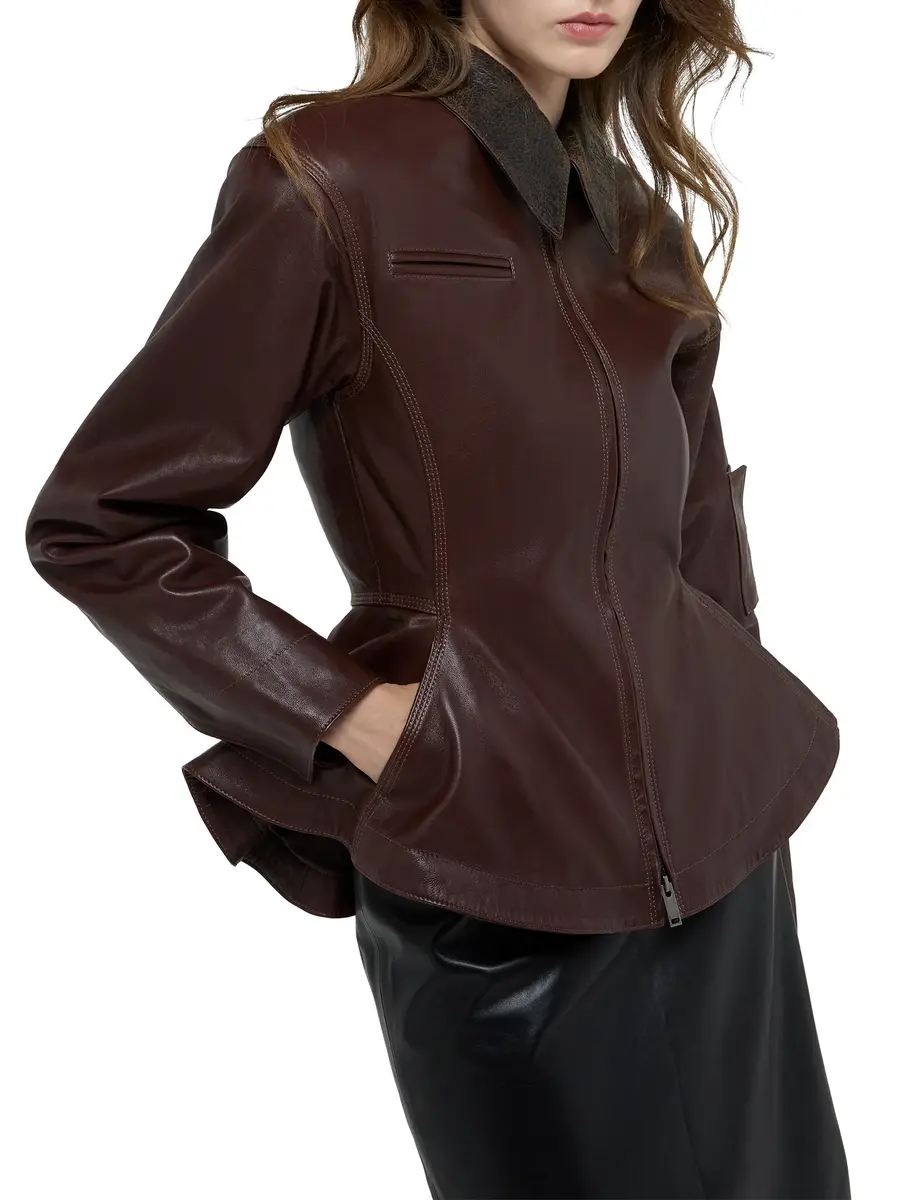 Ducie Bernadette Leather Jacket | Thumbnail 5 Ducie Bernadette Leather Jacket | Thumbnail 5