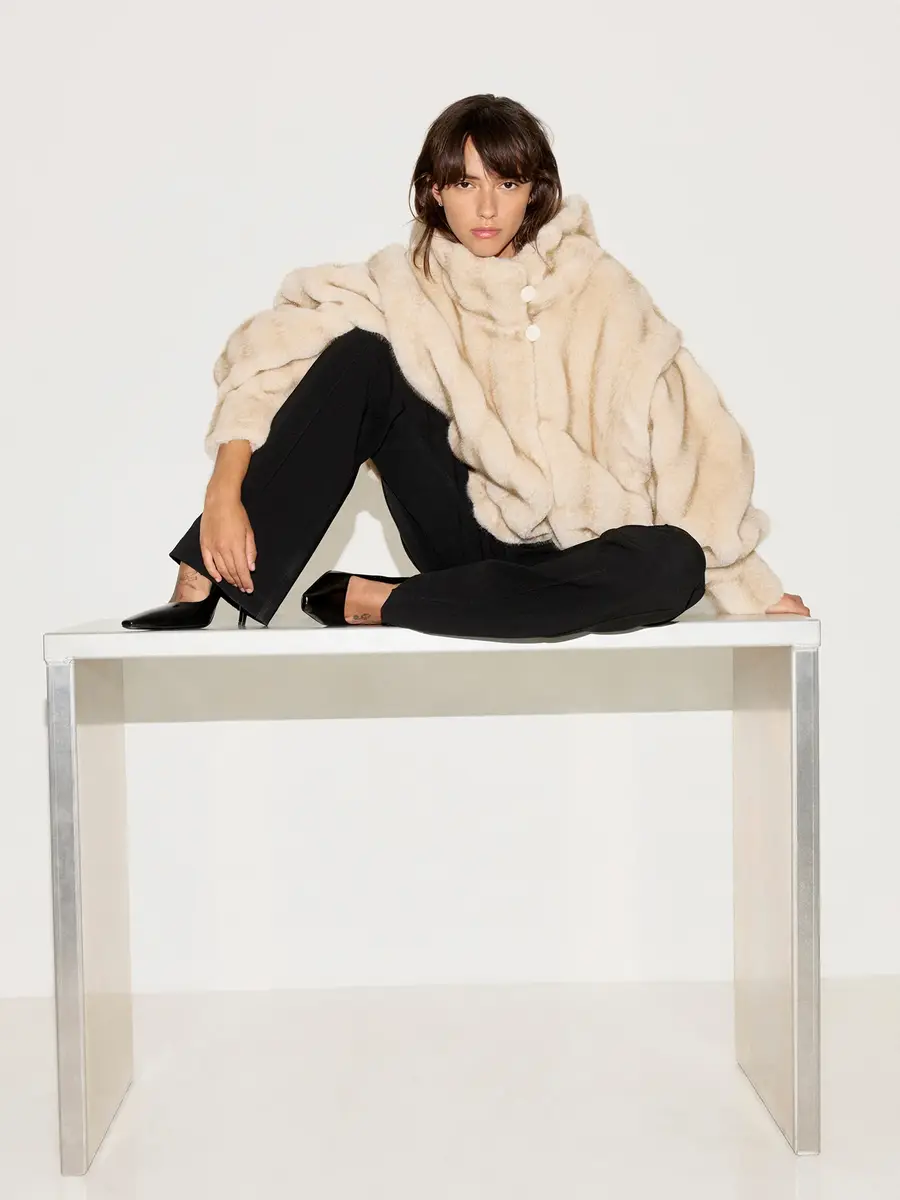 Ducie Katja Faux Fur Jacket | Thumbnail 2 Ducie Katja Faux Fur Jacket | Thumbnail 2