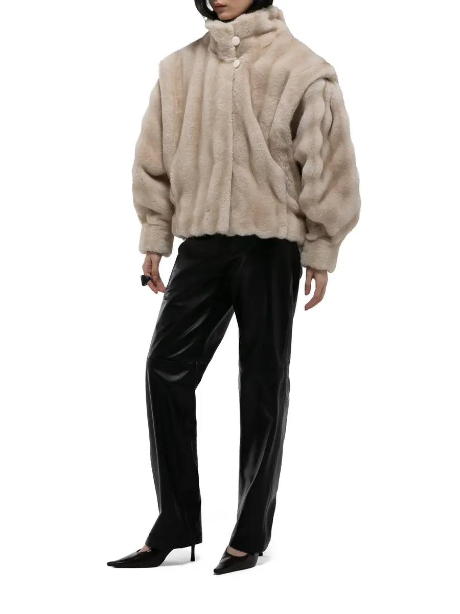 Ducie Katja Faux Fur Jacket | Thumbnail 3 Ducie Katja Faux Fur Jacket | Thumbnail 3