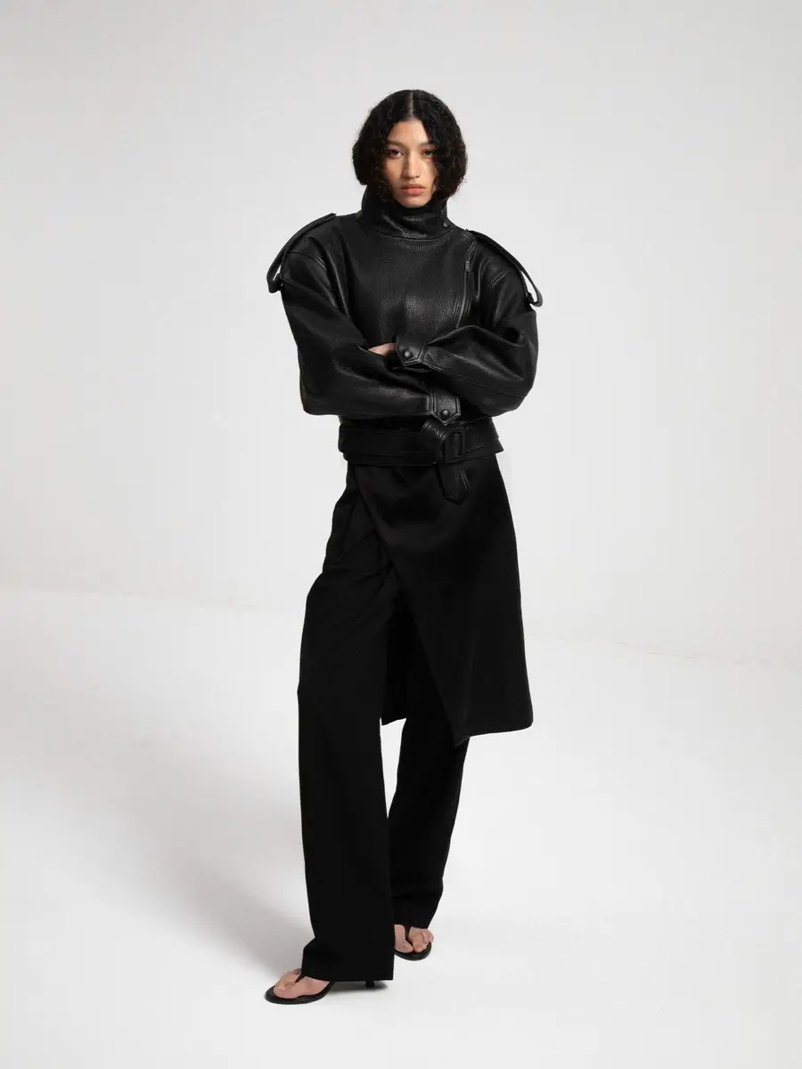 Ducie Serpa Grained Leather Jacket | Thumbnail 2 Ducie Serpa Grained Leather Jacket | Thumbnail 2