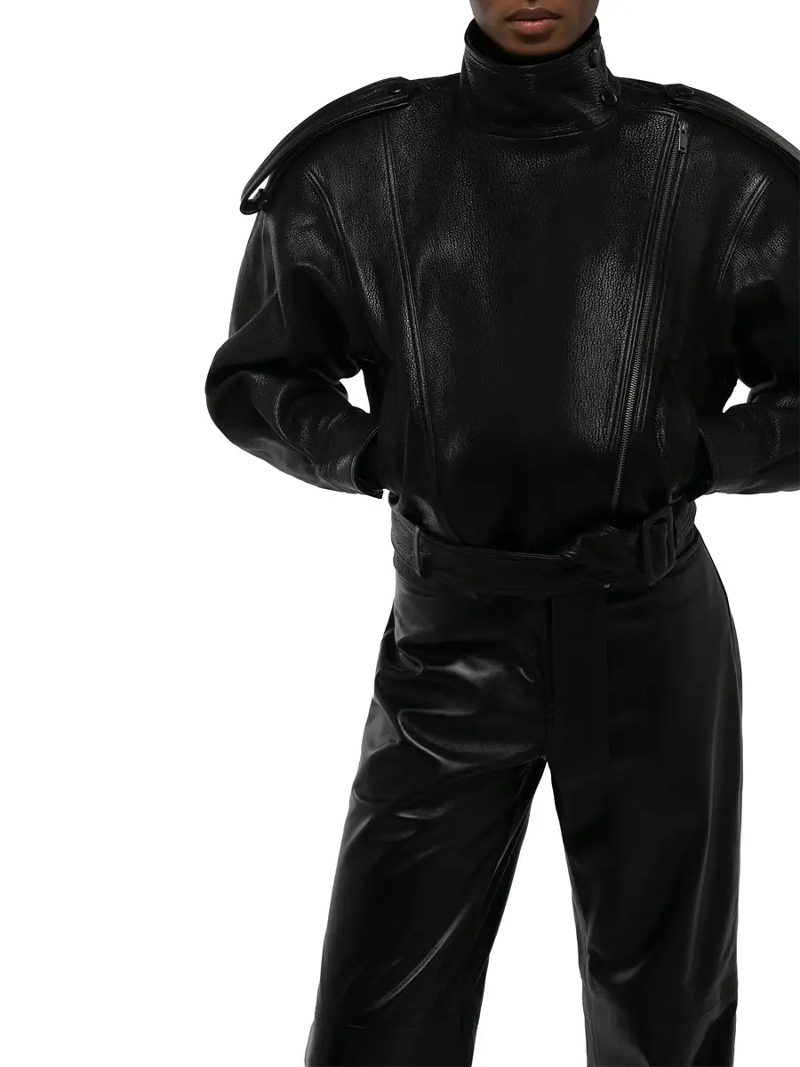 Ducie Serpa Grained Leather Jacket | Thumbnail 4 Ducie Serpa Grained Leather Jacket | Thumbnail 4