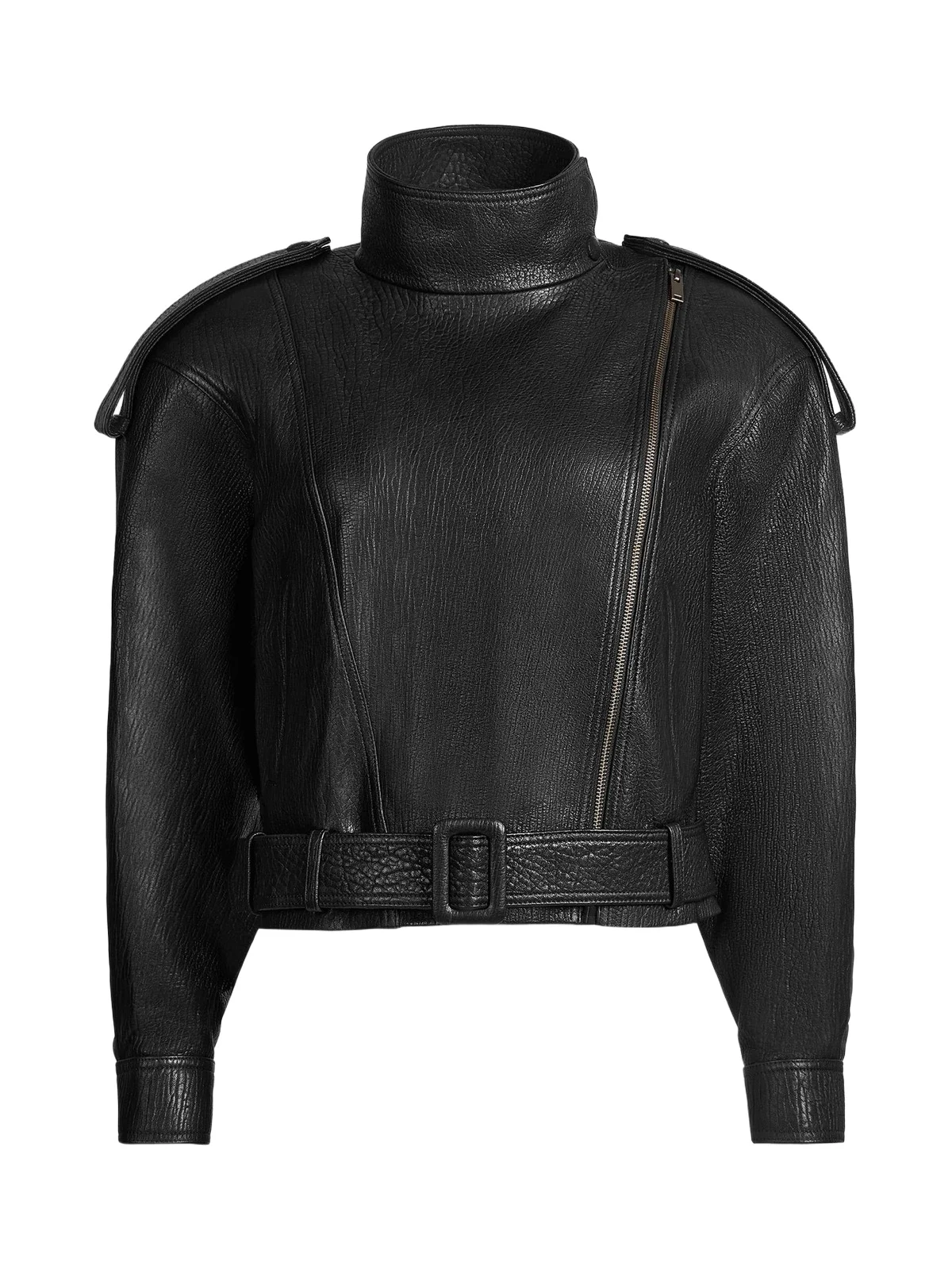 Ducie Serpa Grained Leather Jacket