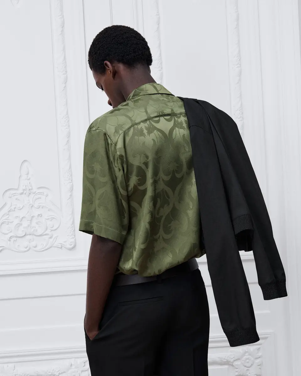 Dior Brocade Short-Sleeved Shirt | Thumbnail 3 Dior Brocade Short-Sleeved Shirt | Thumbnail 3