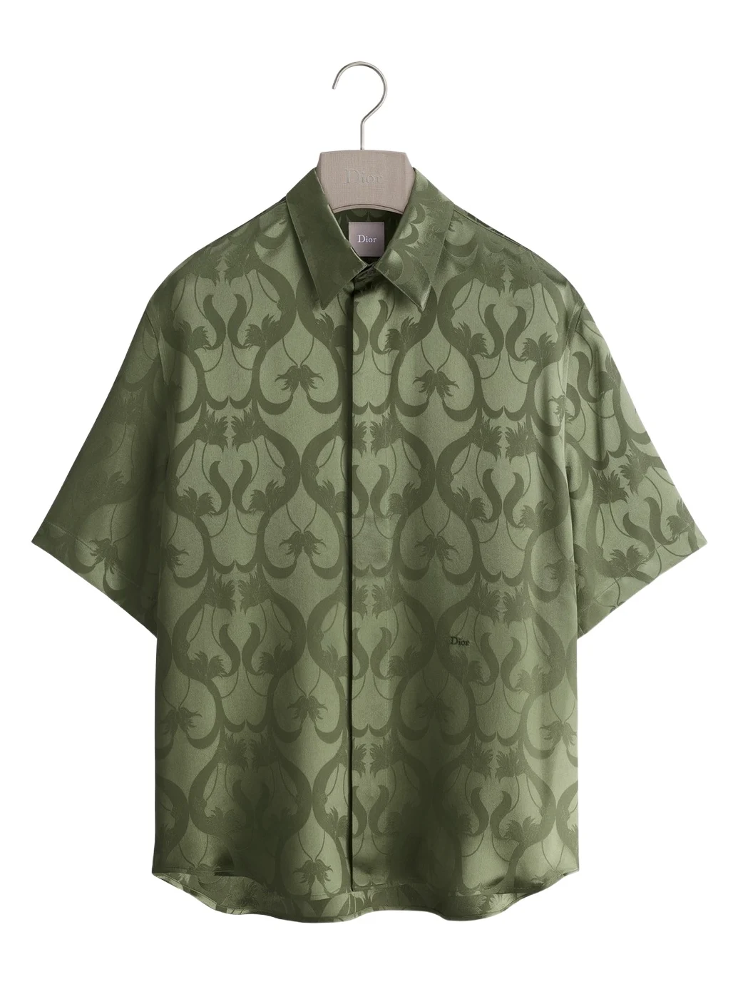 Dior Brocade Short-Sleeved Shirt