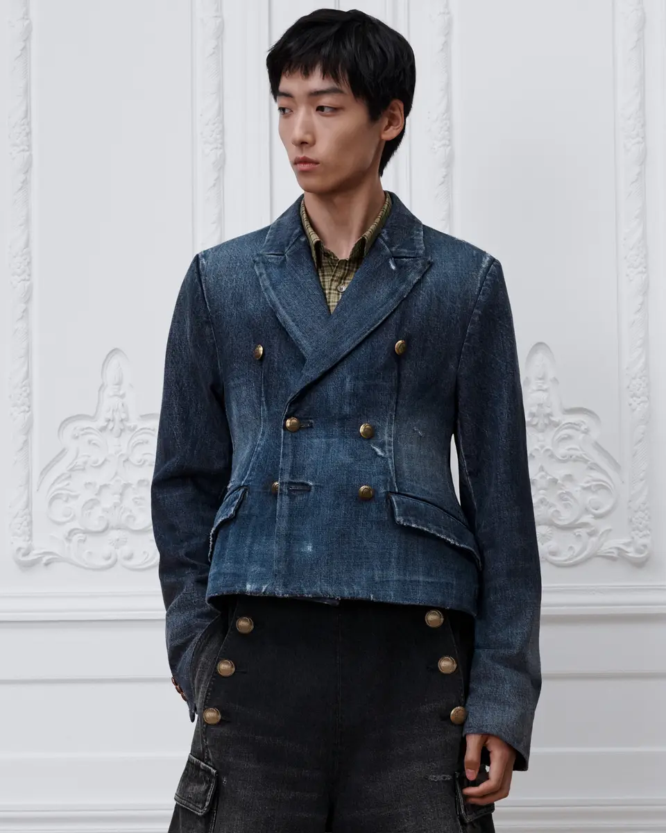 Dior Cropped-Fit Bar Jacket | Thumbnail 2 Dior Cropped-Fit Bar Jacket | Thumbnail 2