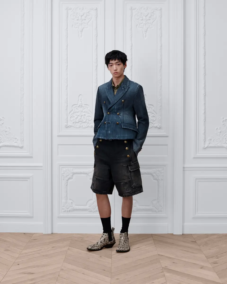 Dior Cropped-Fit Bar Jacket | Thumbnail 3 Dior Cropped-Fit Bar Jacket | Thumbnail 3