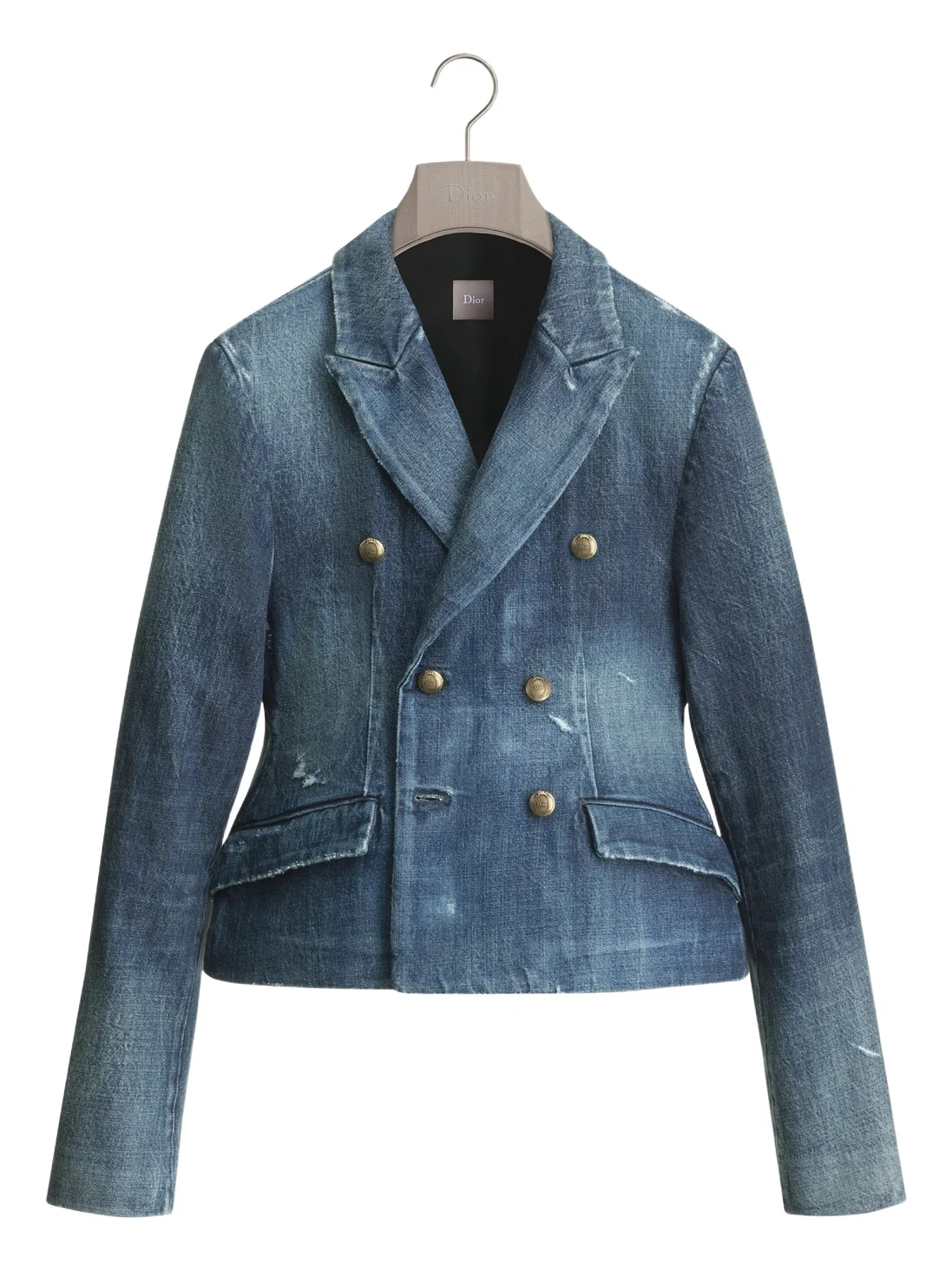 Cropped-Fit Bar Jacket
