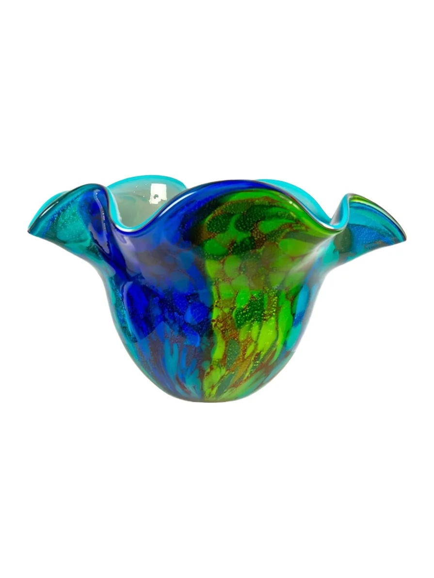 Dale Tiffany Orsini Hand Blown Art Glass Vase