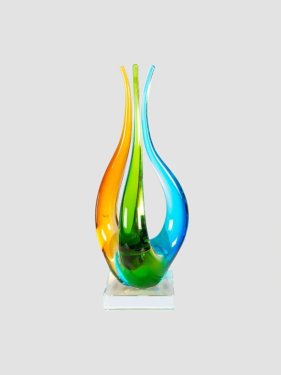 Dale Tiffany Harmony Trio Glass Sculpture | Thumbnail 2 Dale Tiffany Harmony Trio Glass Sculpture | Thumbnail 2