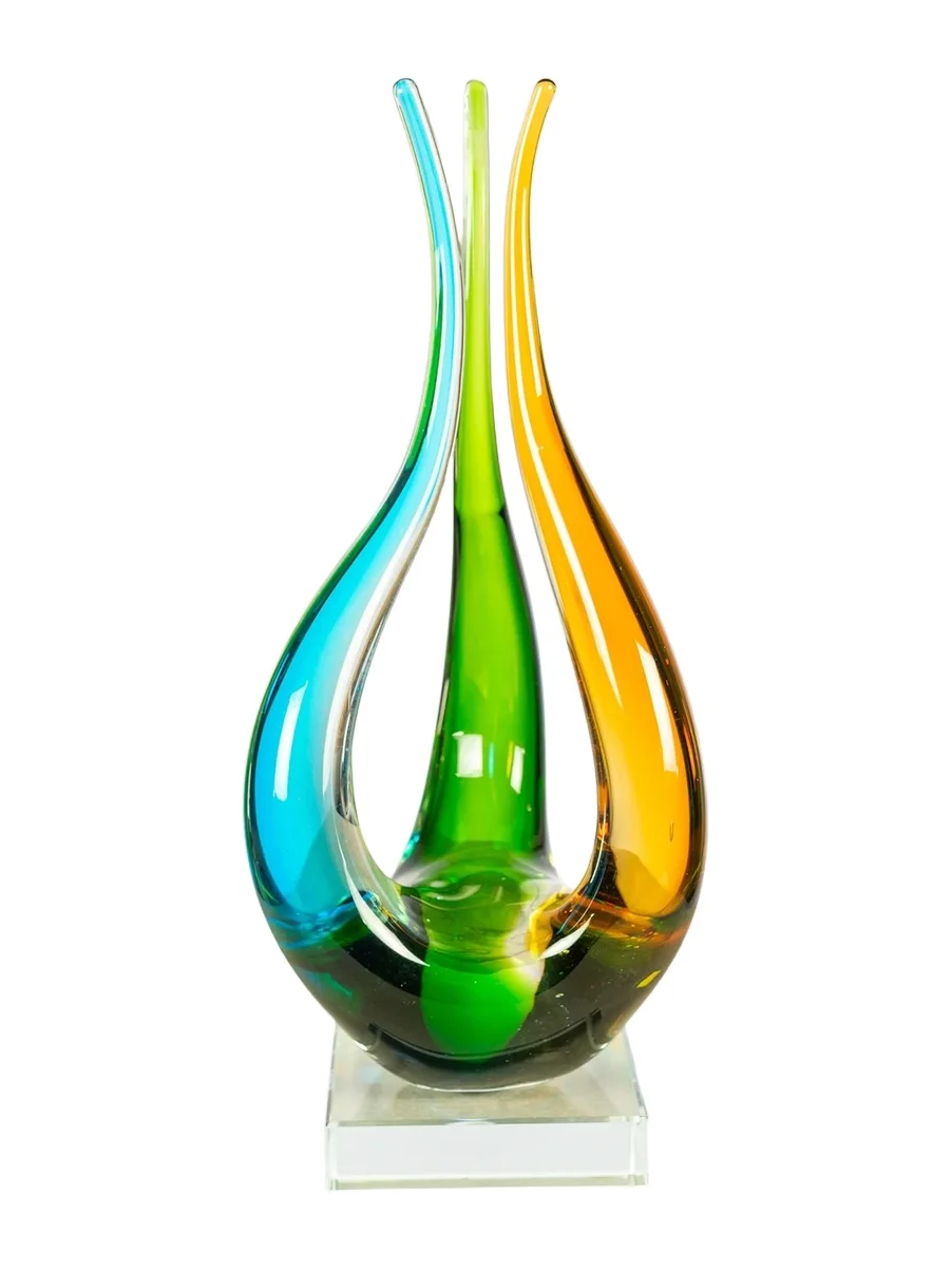 Dale Tiffany Harmony Trio Glass Sculpture