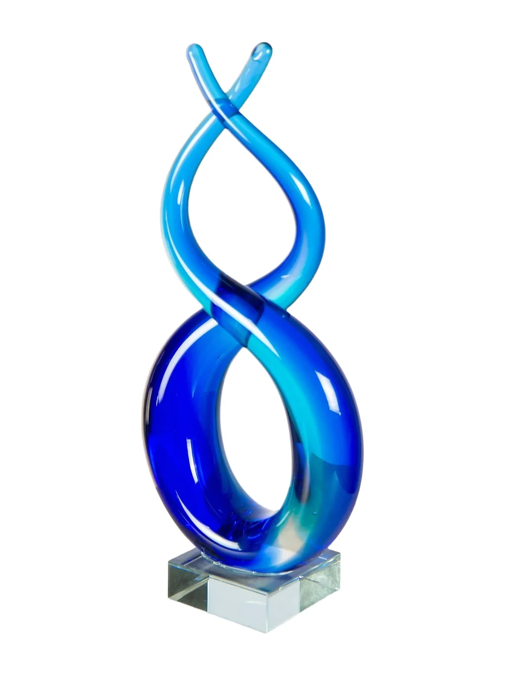 Dale Tiffany Endless Ocean Glass Sculpture