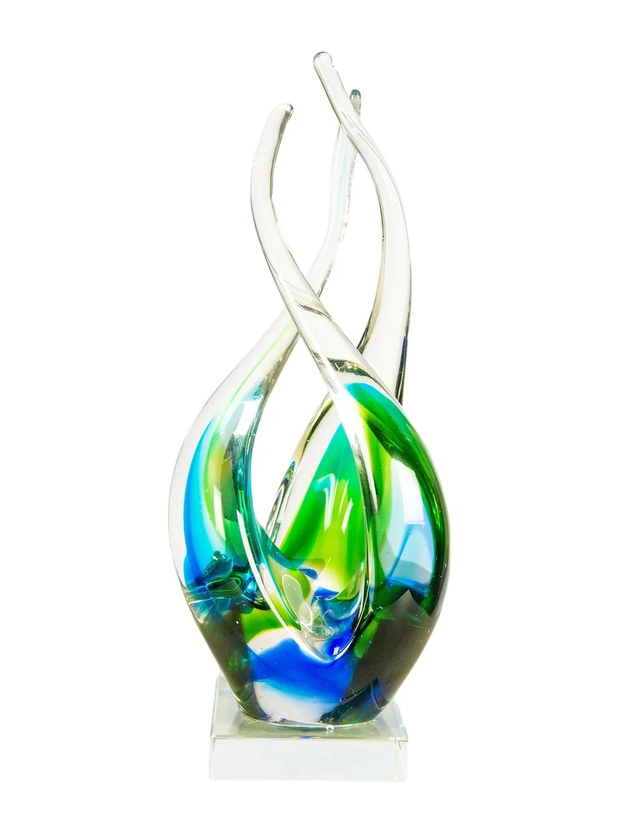 Dale Tiffany Coastal Harmony Handcrafted Art Glass Sculpture
