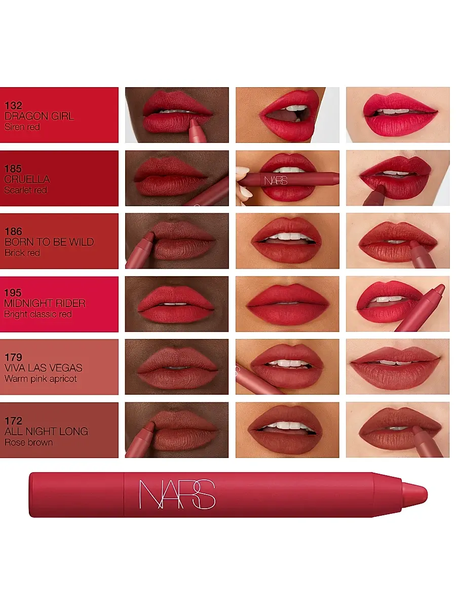 NARS Women's Powermatte High-Intensity Long-Lasting Lip Pencil | Thumbnail 7 NARS Women's Powermatte High-Intensity Long-Lasting Lip Pencil | Thumbnail 7