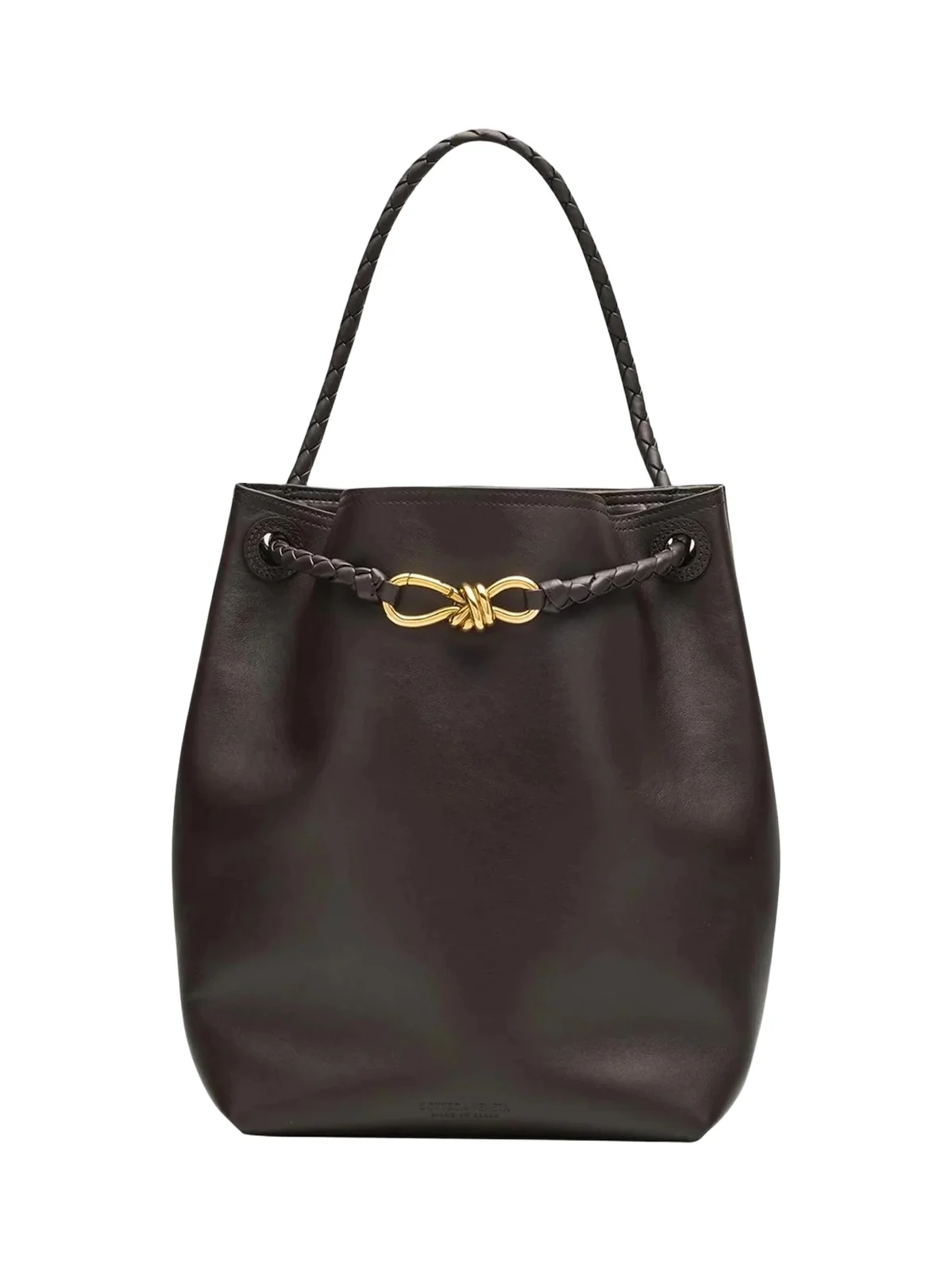 Bottega Veneta Women's Borsa Leather Bucket Bag