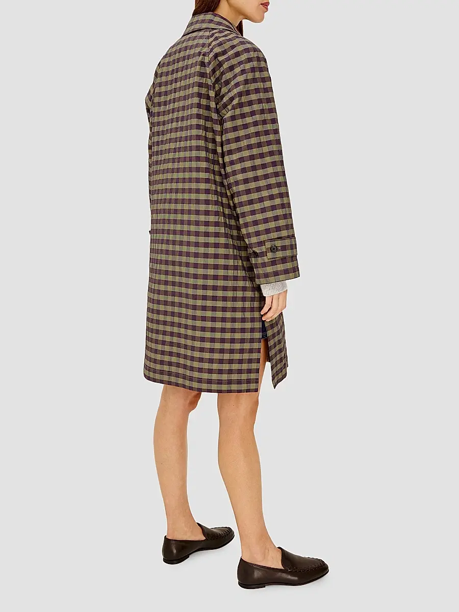 RAILS Women's Mattie Oversized Check Crinkled Coat | Thumbnail 3 RAILS Women's Mattie Oversized Check Crinkled Coat | Thumbnail 3