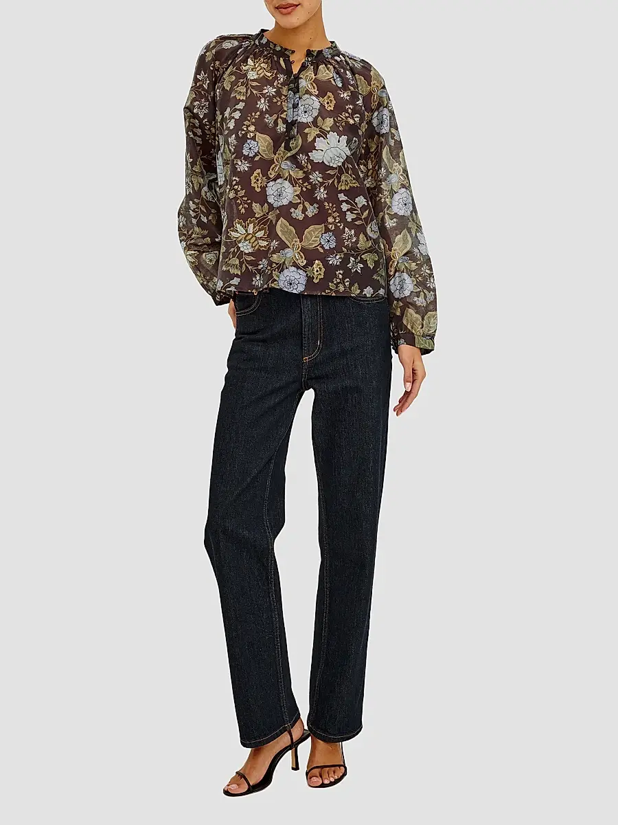 RAILS Women's Tali Floral Blouse | Thumbnail 2 RAILS Women's Tali Floral Blouse | Thumbnail 2