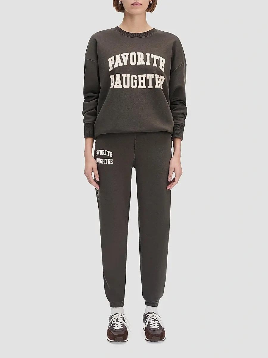 Favorite Daughter Women's Collegiate Cotton-Blend Sweatshirt | Thumbnail 2 Favorite Daughter Women's Collegiate Cotton-Blend Sweatshirt | Thumbnail 2