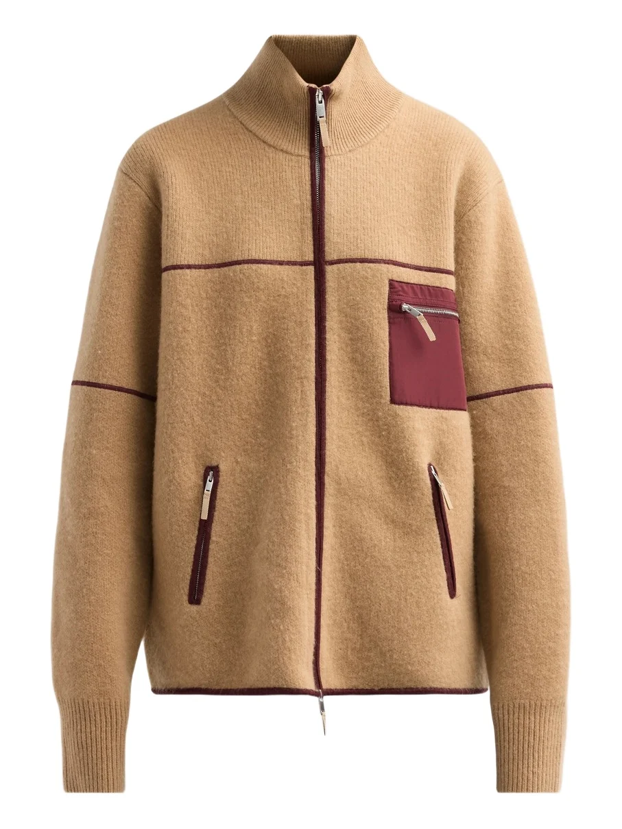 Women's Louis Felted Wool-Cashmere Zip-Front Jacket