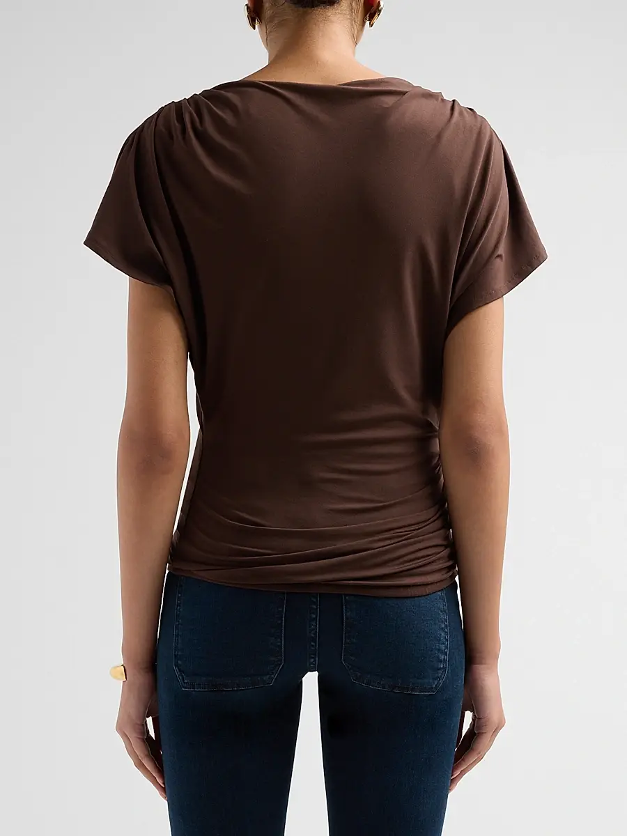 Veronica Beard Women's Lila Draped Top | Thumbnail 3