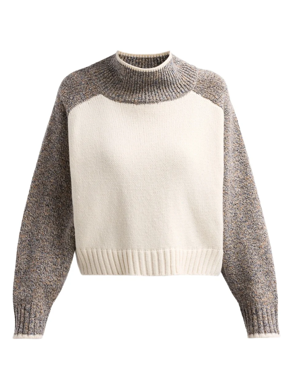 Veronica Beard Women's Malachi Colorblocked Wool-Blend Sweater
