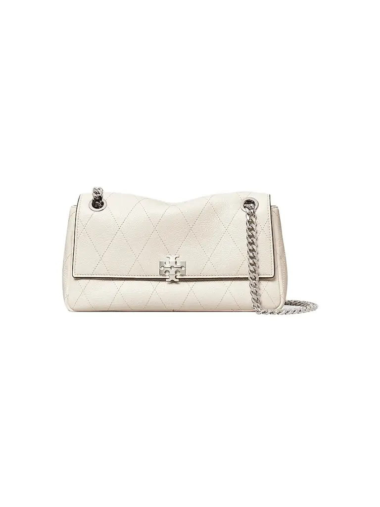 Tory Burch Women's Charlie Quilted Leather Small Shoulder Bag