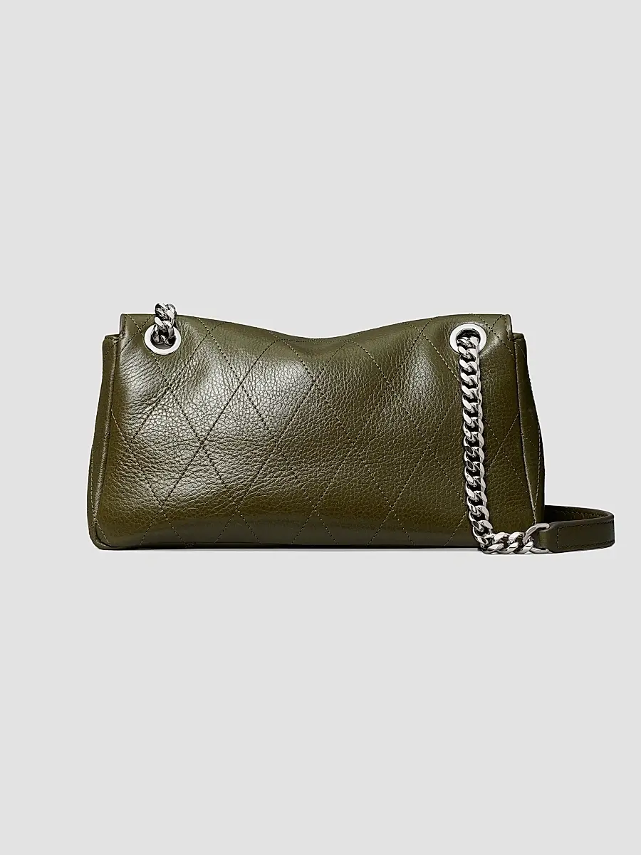 Tory Burch Women's Charlie Quilted Leather Small Shoulder Bag | Thumbnail 2 Tory Burch Women's Charlie Quilted Leather Small Shoulder Bag | Thumbnail 2
