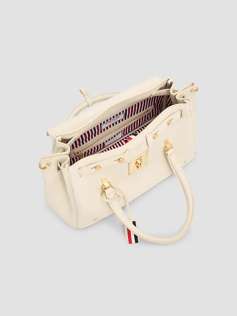 Thom Browne Women's Bolton Grain Leather Bag | Thumbnail 3 Thom Browne Women's Bolton Grain Leather Bag | Thumbnail 3