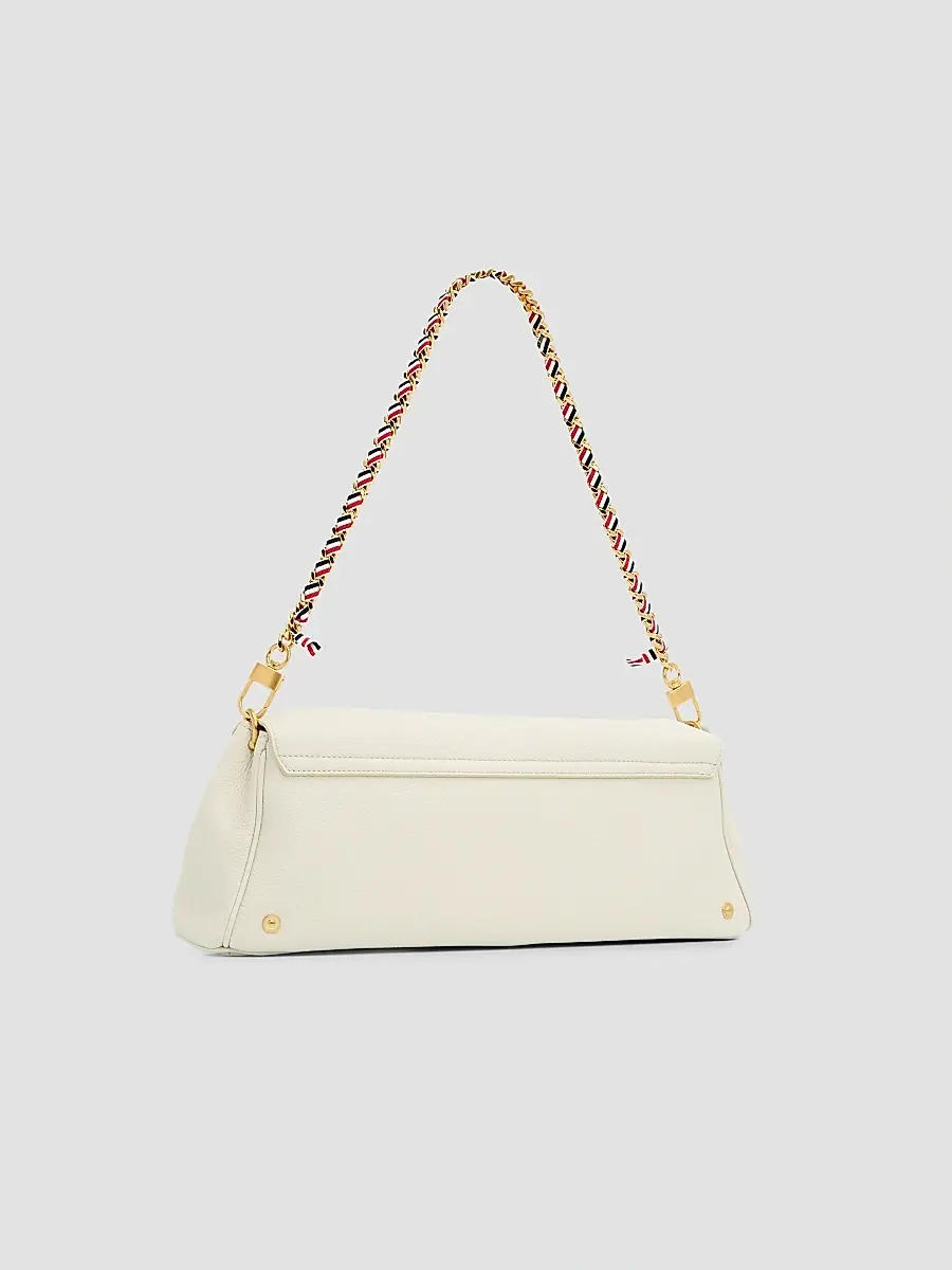 Thom Browne Women's Soft Mrs. Thom Leather Clutch | Thumbnail 3 Thom Browne Women's Soft Mrs. Thom Leather Clutch | Thumbnail 3